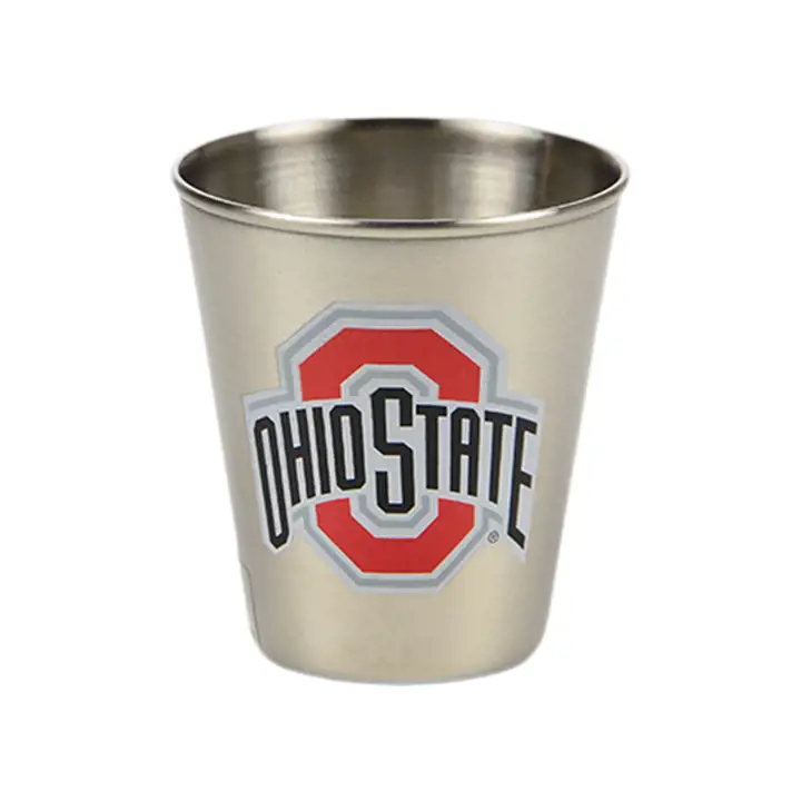 Verre à shot en étain Ohio State Buckeyes gry