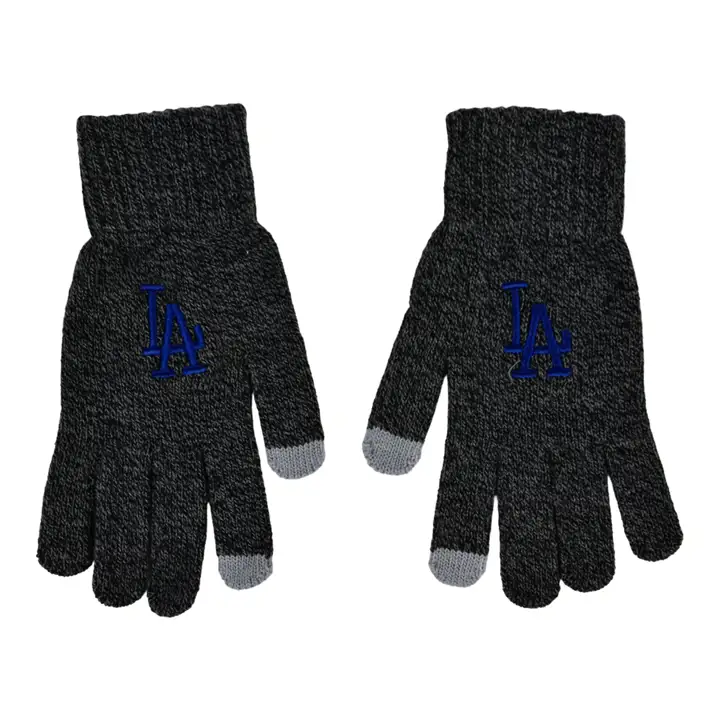 Los Angeles Dodgers Gant gris anthracite ANTHRACITE/BLEU/BLANC