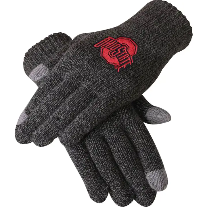 Ohio State Buckeyes Gant Gris Anthracite CHARCOAL/ROUGE/NOIR