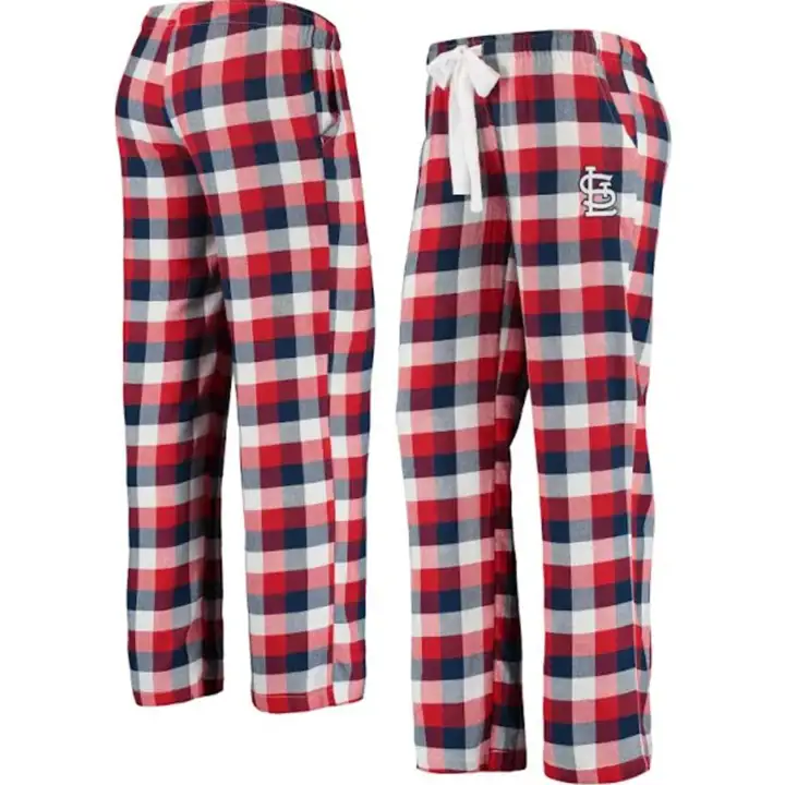 Pantalon de pyjama Accolade MLB pour femme St. Louis Cardinals 21 rouge
