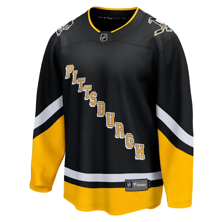 Maillot NHL Pittsburgh Penguins Breakaway noir