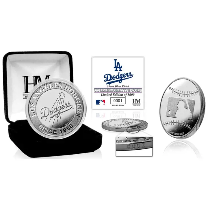 Los Angeles Dodgers Pièce en argent pur Monnaie