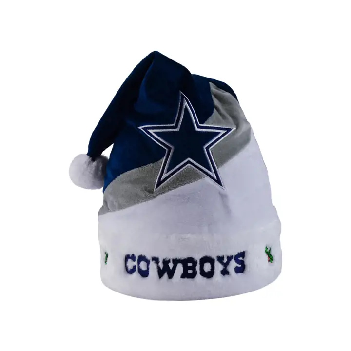 Bonnet de Père Noël bicolore des Dallas Cowboys
