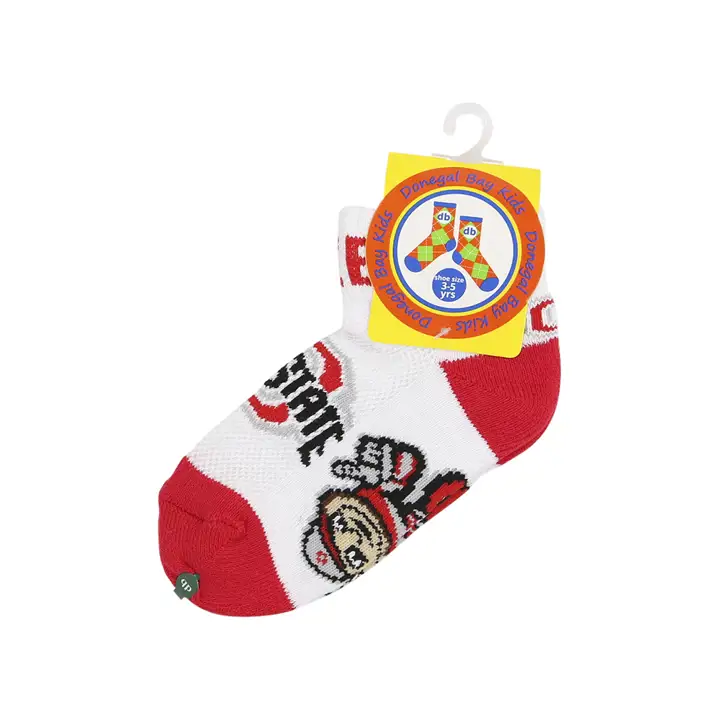 Chaussettes courtes Buckeyes de l'État de l'Ohio AST