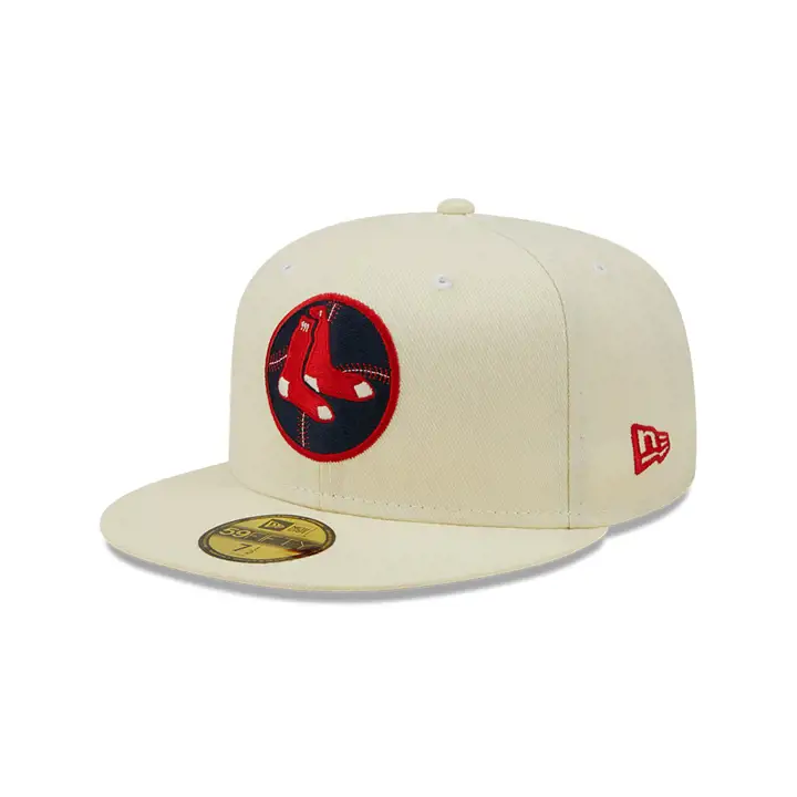 BOSTON RED SOX MLB COLOR UV 59FIFTY BLANC CASSÉ/CHROME D'ÉQUIPE/TC