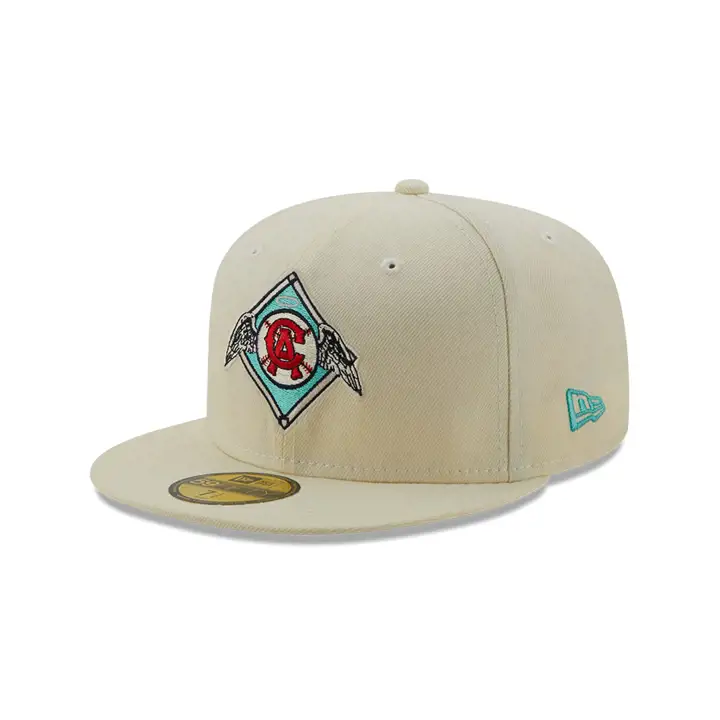 CASQUETTE CALIFORNIA ANGELS MLB COLOR UV 59FIFTY BLANC CASSÉ/CHROME DE L'ÉQUIPE