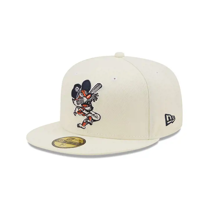 DETROIT TIGERS MLB COLOR UV 59FIFTY BLANC CASSÉ/CHROME ÉQUIPE/TC