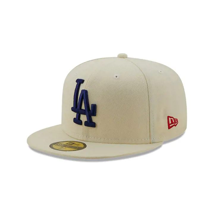 LOS ANGELES DODGERS MLB COULEUR UV 59FIFTY BLANC CASSÉ/ÉQUIPE CHRO
