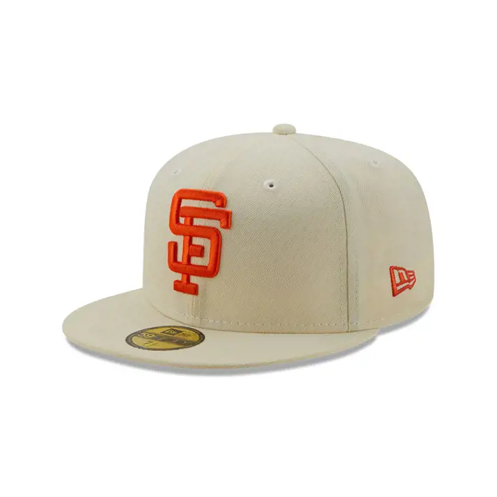 SF GIANTS MLB COLOR UV 59FIFTY BLANC CASSÉ/GRIS FONCÉ DE L'ÉQUIPE/ORANGE