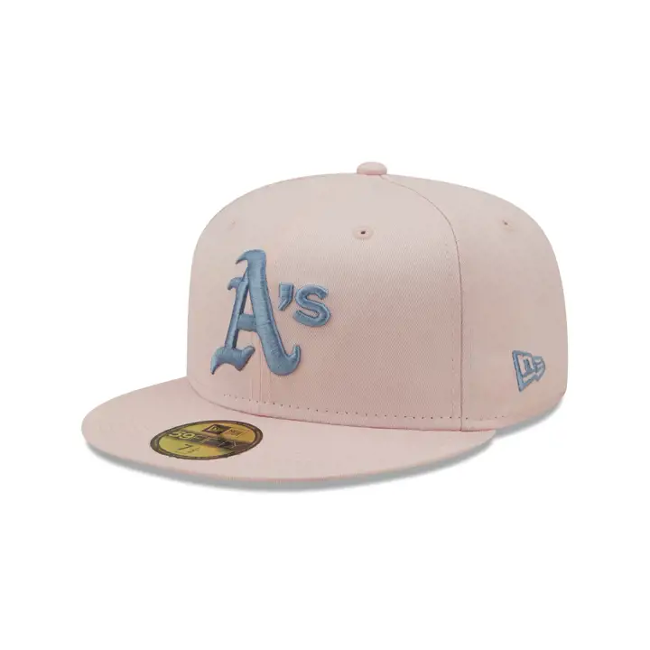 OAKLAND ATHLETICS MLB COLOR UV 59FIFTY ROSE/BLEU CIEL rose/bleuciel
