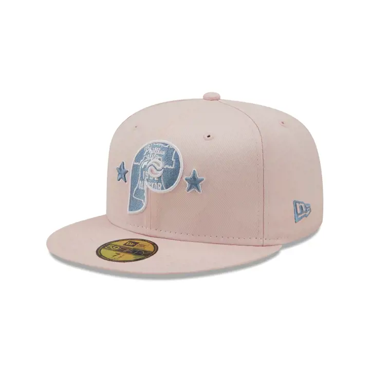 PHILADELPHIA PHILLIES MLB COLOR UV 59FIFTY ROSE/BLEU CIEL rose/bciel