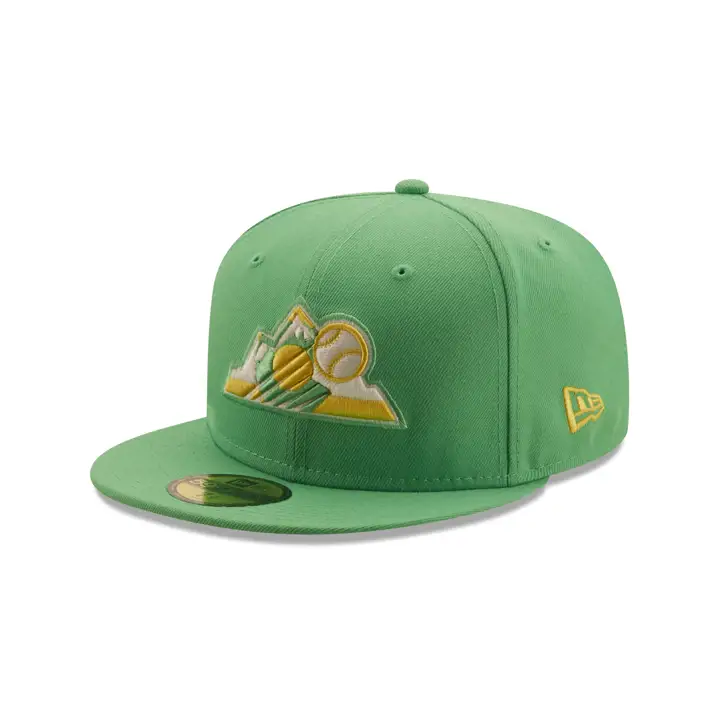 COLORADO ROCKIES MLB COLOR UV 59FIFTY LEMON LIME vte/jau