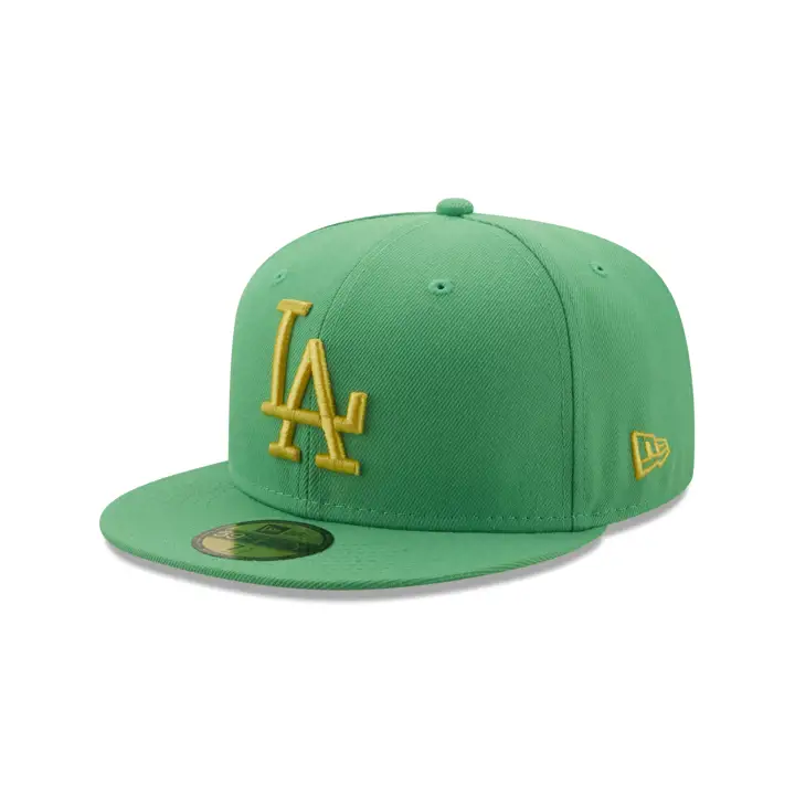 LOS ANGELES DODGERS MLB COLOR UV 59FIFTY CITRON VERT grn/yel
