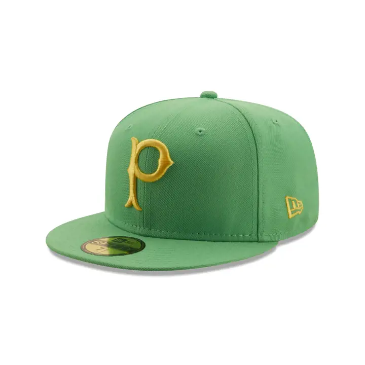 CASQUETTE 59FIFTY MLB COLOR UV PIRATES DE PITTSBURGH vert/jaune CITRON