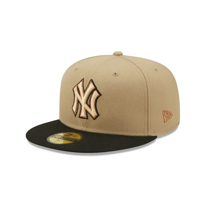 NEW YORK YANKEES MLB COLOR UV 59FIFTY RUSTBELT camel/noir