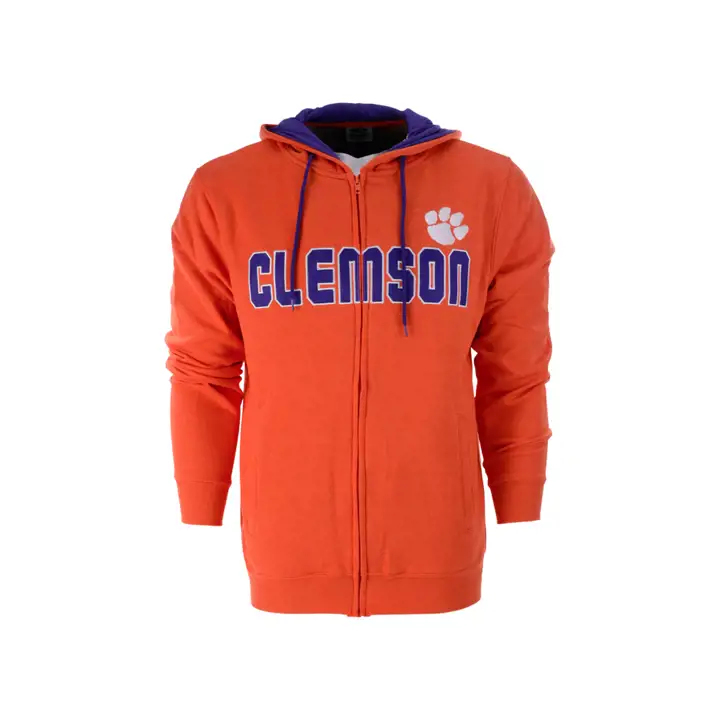 Sweat à capuche zippé Clemson Tigers NCAA ORG