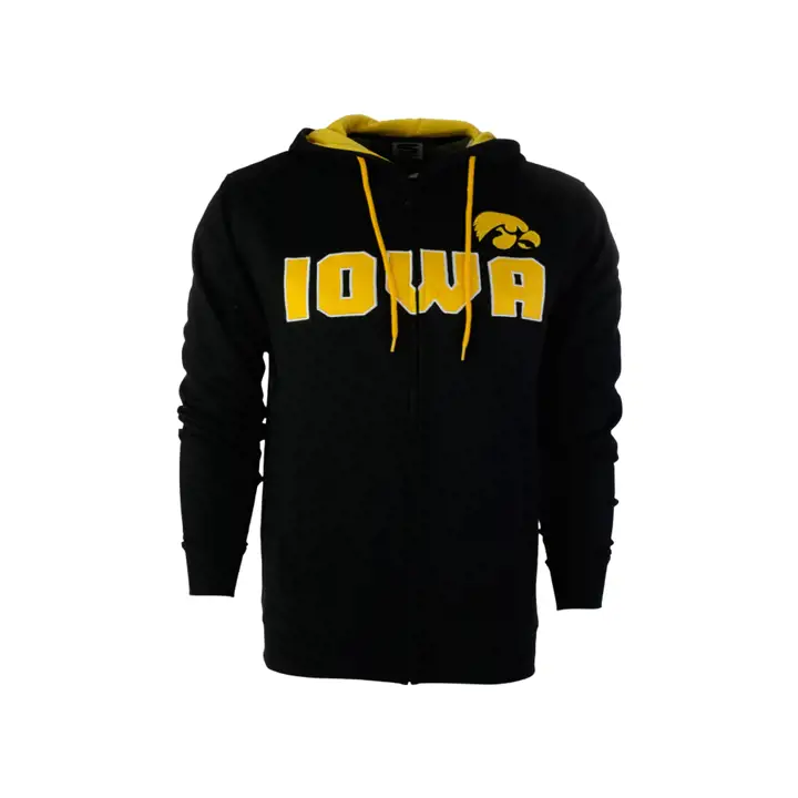 Sweat à capuche zippé NCAA Iowa Hawkeyes Promo BLK