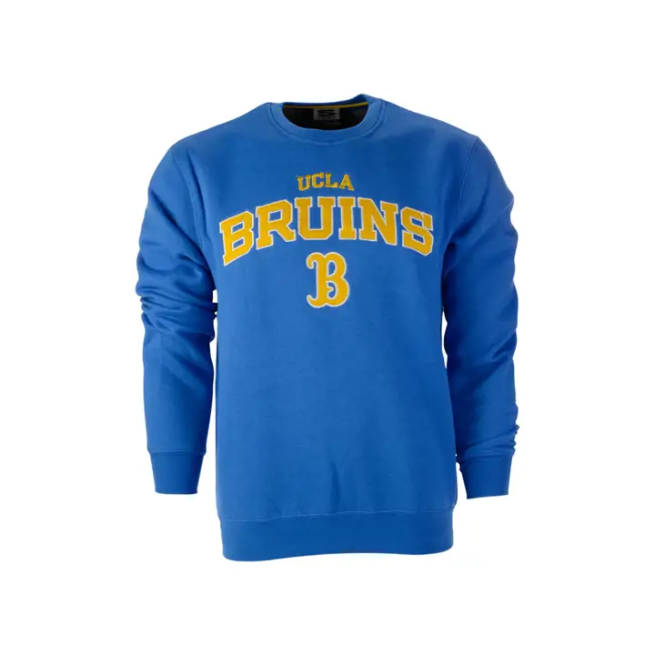 UCLA Bruins NCAA Sweat-shirt promotionnel Col rond BLEU