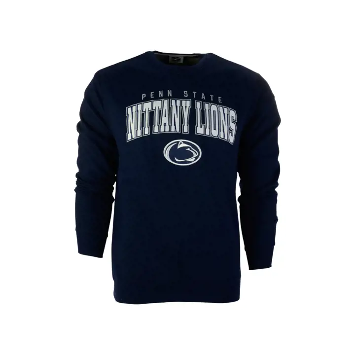 Sweat-shirt ras du cou de promotion NCAA Penn State Nittany Lions BLEU MARINE