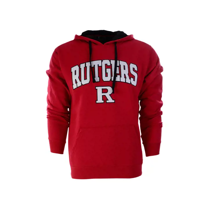 Rutgers Scarlet Knights 2F NCAA Arch & Logo Hoodie RED