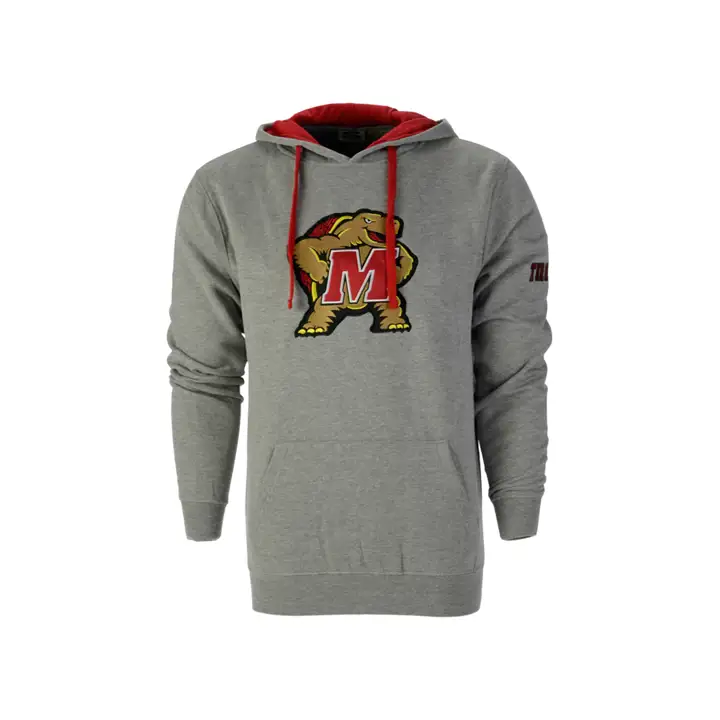 Chandail à capuchon LGRY à grand logo des Terrapins du Maryland (NCAA)