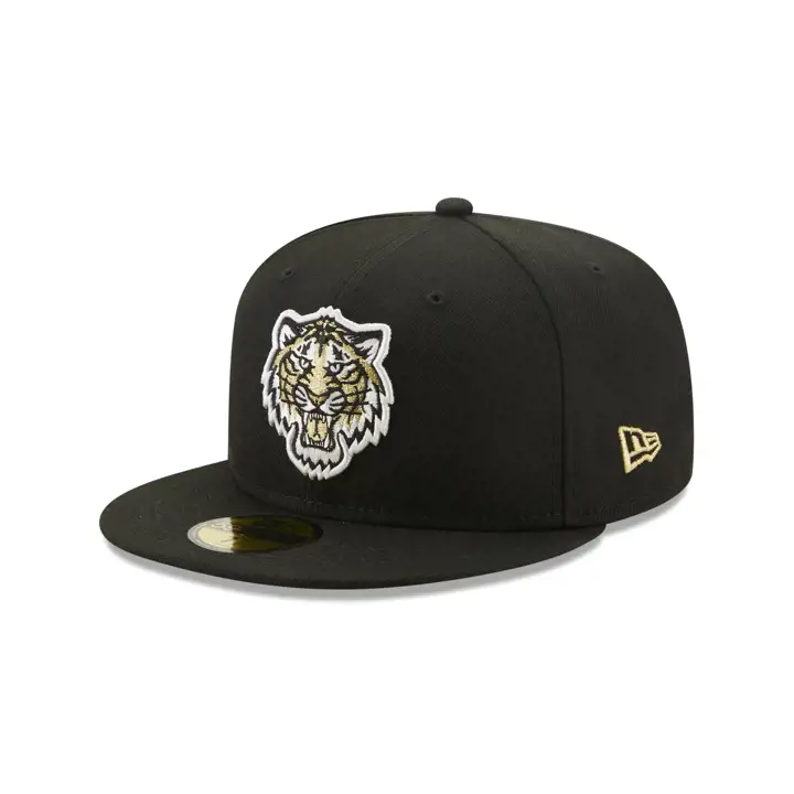 DETROIT TIGERS MLB COLOR UV 59FIFTY GOLD RUSH noir/or