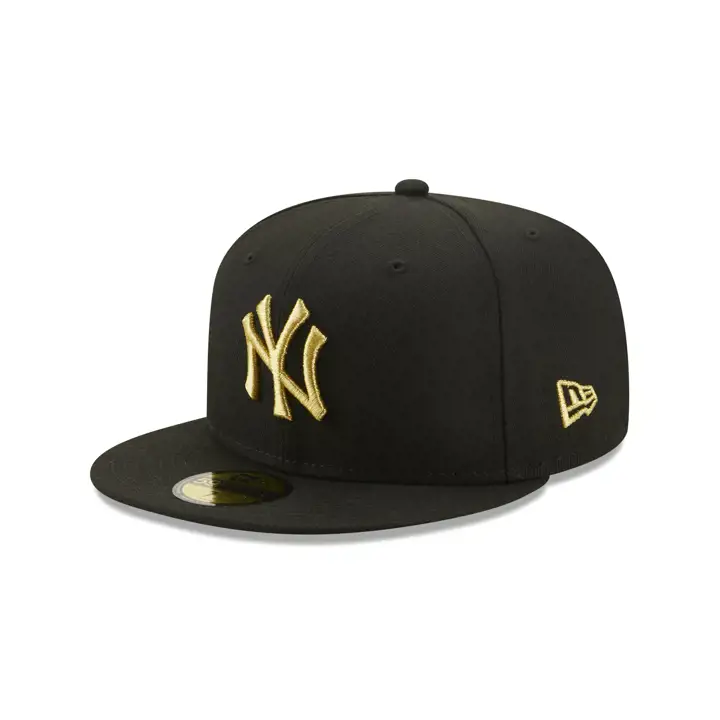 NEW YORK YANKEES MLB COLOR UV 59FIFTY GOLD RUSH noir/or