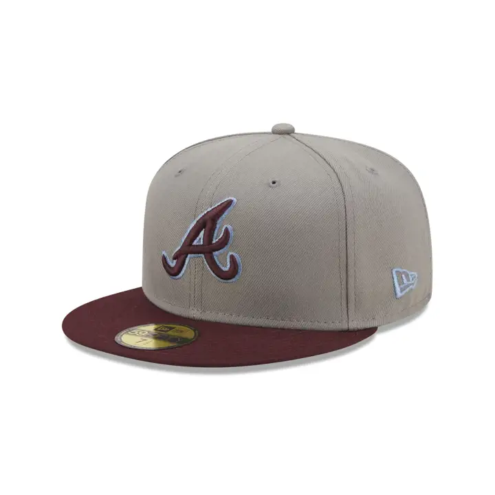 ATLANTA BRAVES MLB COLOR UV 59FIFTY MARRON VAPOREUX gric/mar/bleFon