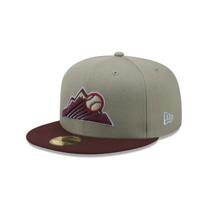 COLORADO ROCKIES MLB COLOR UV 59FIFTY MARRON BRUMEUX g/mar/s