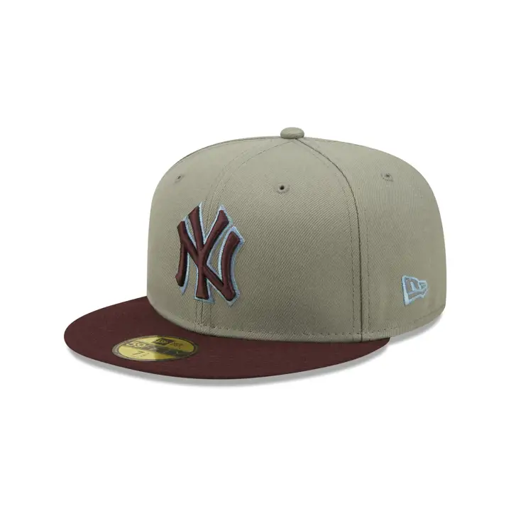 NEW YORK YANKEES MLB COLOR UV 59FIFTY MARRON VAPOREUX gris/mar/s