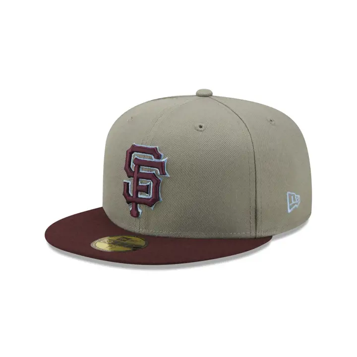 SAN FRANCISCO GIANTS MLB COLOR UV 59FIFTY ROUGE BRUMEUX gris/h