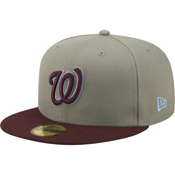 WASHINGTON NATIONALS MLB COLOR UV 59FIFTY MARRON VAPOREUX g/m