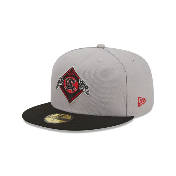 CALIFORNIA ANGELS MLB COLOR UV 59FIFTY GBRED gris/noir/rouge