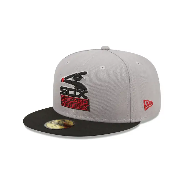 CHICAGO WHITE SOX MLB COLOR UV 59FIFTY GBRED gris/noir/rouge