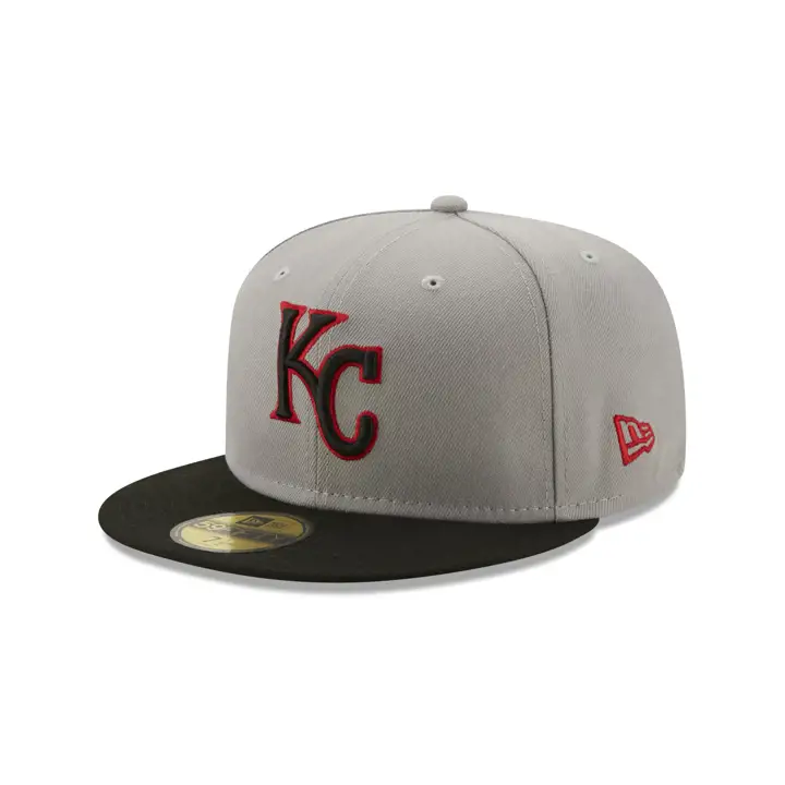 KANSAS CITY ROYALS MLB COLOR UV 59FIFTY GBRED gry/blk/red