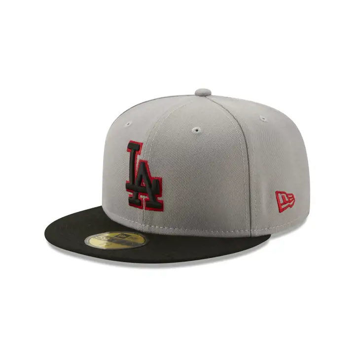 LOS ANGELES DODGERS MLB COLOR UV 59FIFTY GBRED gry/blk/red