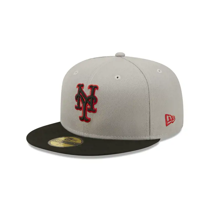 NEW YORK METS MLB COLOR UV 59FIFTY GBRED gris/noir/rouge