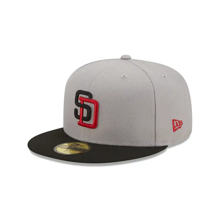 SAN DIEGO PADRES MLB COLOR UV 59FIFTY GBRED gry/blk/red