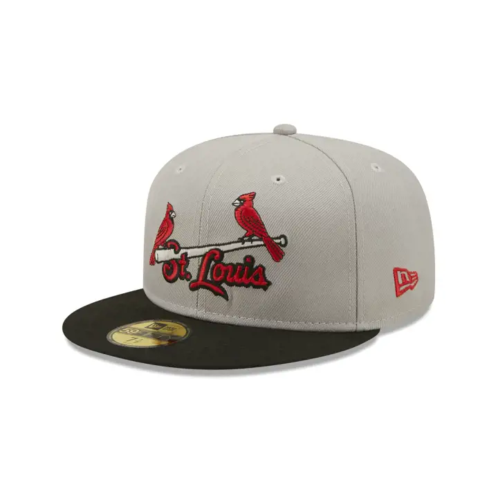 CASQUETTE MLB 59FIFTY ST. LOUIS CARDINALS COULEUR UV GBRED gris/noir/rouge
