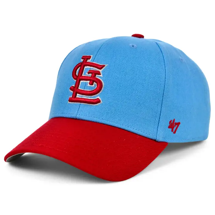 St. Louis Cardinals MLB Coop Fashion Patch '47 MVP LBL/RED