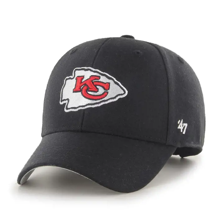 Casquette MVP NFL '47 des Chiefs de Kansas City pour jeunes, noire