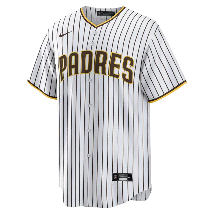 Maillot Réplique Officiel Joueur MLB Padres Blake Snell Blanc