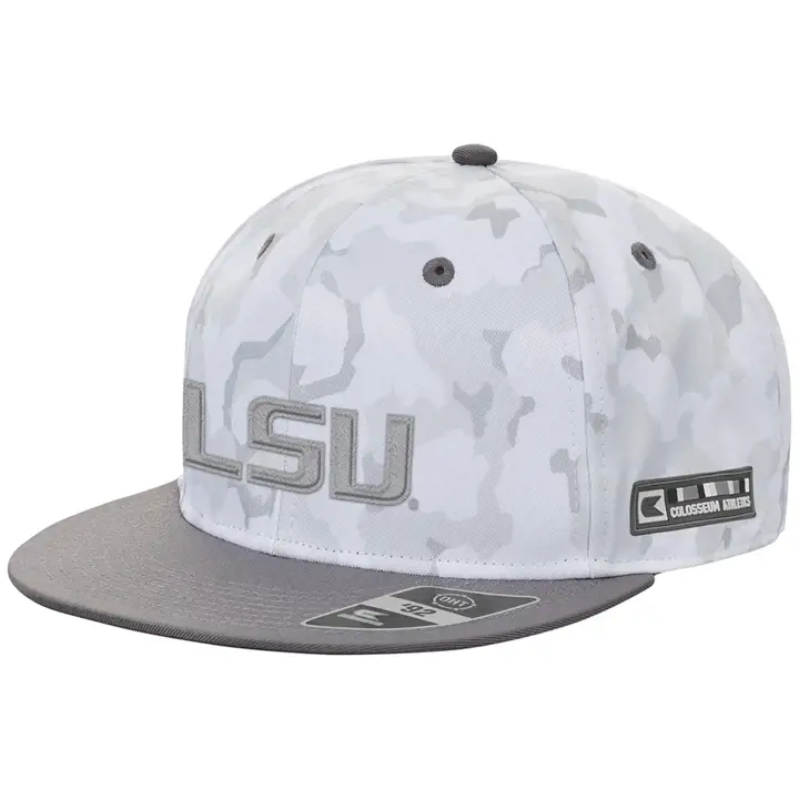 L.S.U. NCAA OHT White Out Snap blanc/camouflage