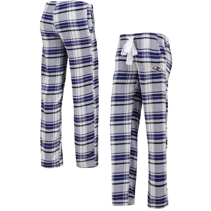 Pantalon de pyjama NFL Accolade pour femme Baltimore Ravens 21 violet/noir