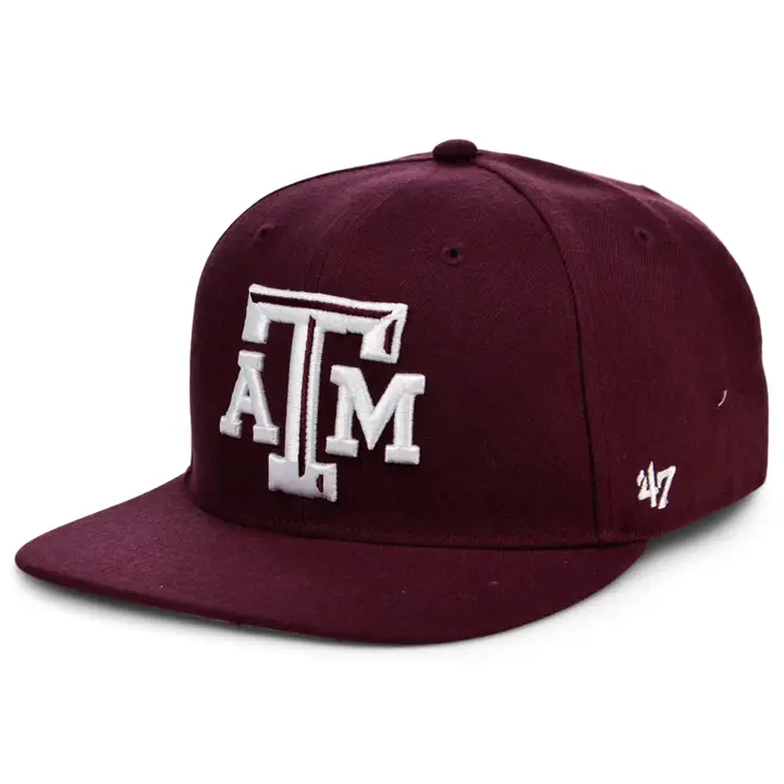 Casquette snapback Texas A&M Aggies NCAA Sure Shot mar/bla