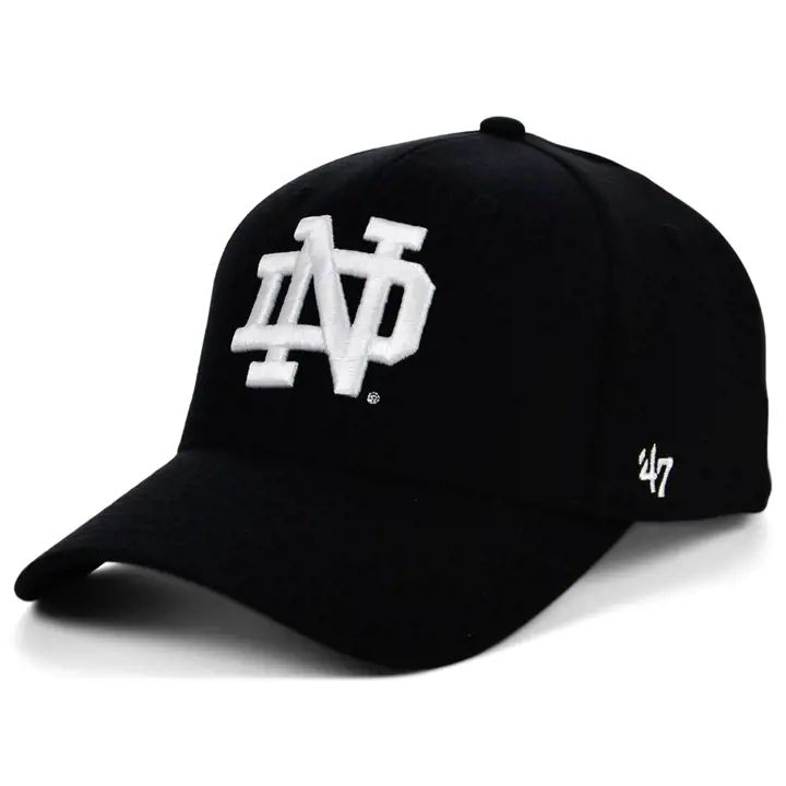 Notre Dame Fighting Irish NCAA Contender Extensible noir/blanc