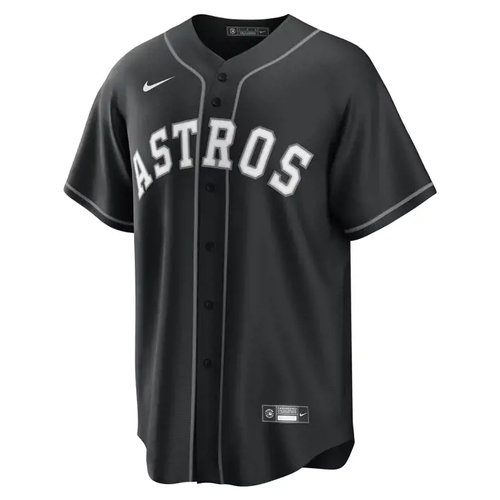 ASTROS MLB Nike Maillot Réplique de Joueur B-Dub Jose Altuve noi/
