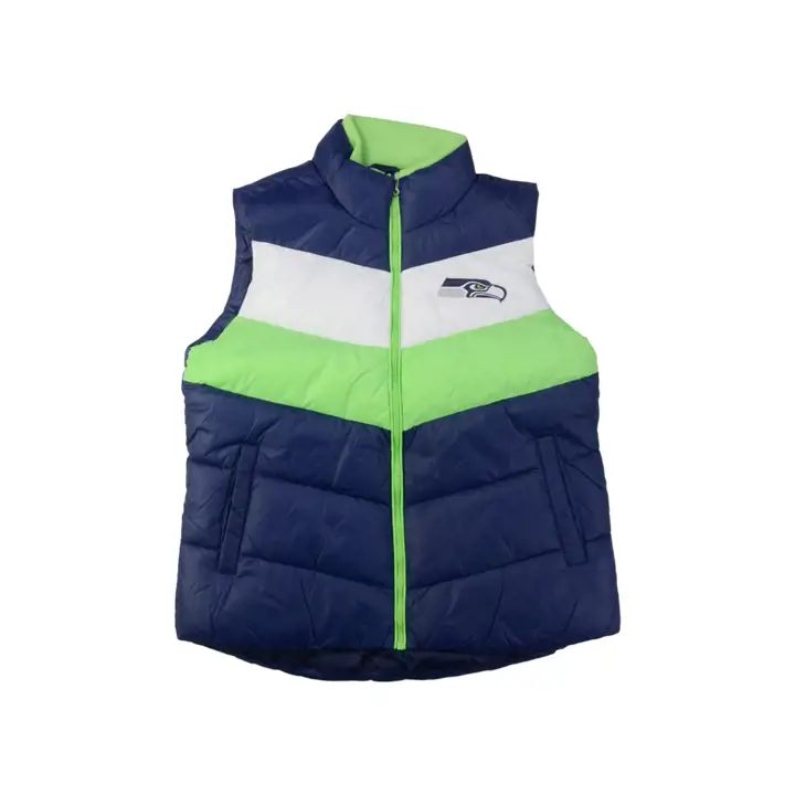 Gilet bouffant rebond pour femme NFL Seattle Seahawks 21 grn