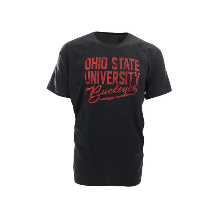 T-shirt en coton basique Ohio St B NCAA Anthracite