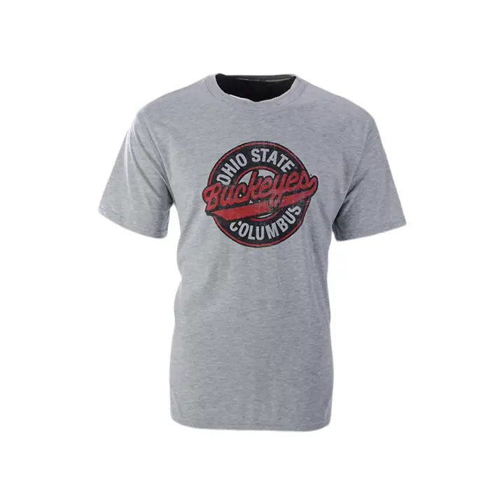 T-shirt basique en coton NCAA Ohio St gry